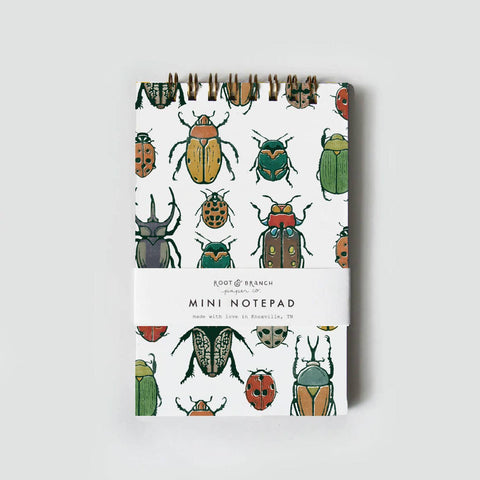 Beetles Mini Spiral Notebook