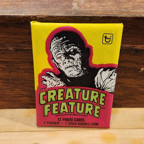 Creature Feature Mummy '80 Wax Pack