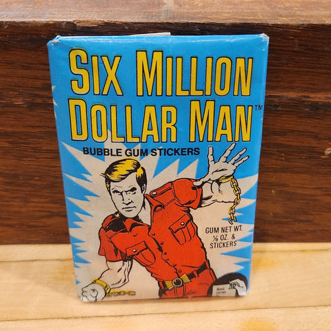 Six Million Dollar Man '75 Wax Pack