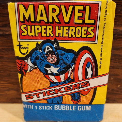 Marvel Heroes '76 Wax Pack - Captain America
