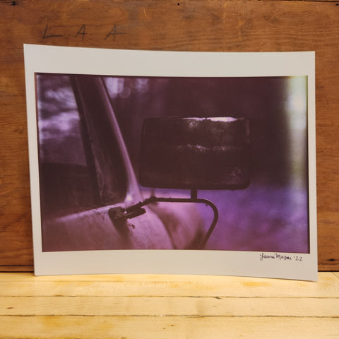 8x10 Purple Ford Mirror Print - Laura Mason Photography