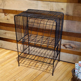 Metal Mid-Century LP Rack
