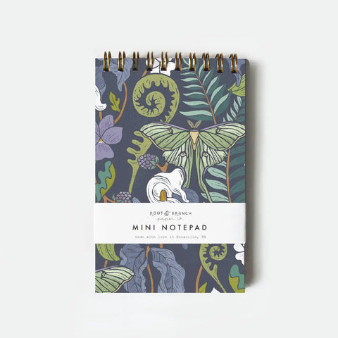 Woodland Bramble Mini Spiral Bound Notebook