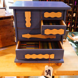 Periwinkle Silhouette Drawers