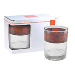 Whirling Arrow Rocks Glass Set