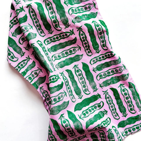 Pea Pods Tea Towel