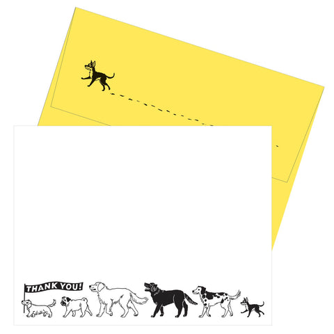 Dog Parade Boxed Notecards