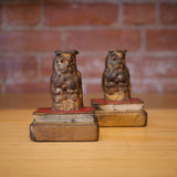 Antique Bronze Owl Bookends