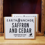Saffron and Cedar Soap
