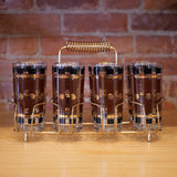MCM Collins Glass Caddy