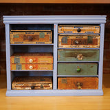 Cigar Box Drawer Storage Shelf