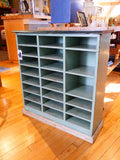 Old Green Paint Cubbies