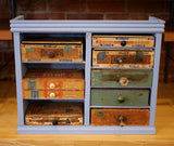 Cigar Box Drawer Storage Shelf