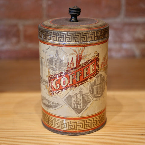 Thomas Wood & Co. Boston Coffee Tin circa 1910