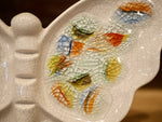 Midcentury Modern Ceramic Butterfly Serving Dish