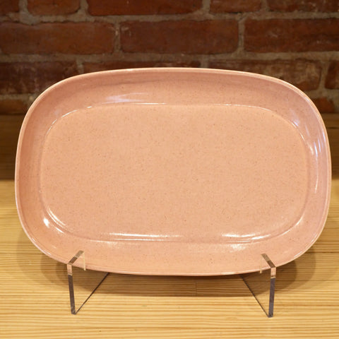 Coral American Modern Oblong Platter