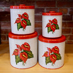 Anthurium Canister Set