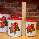 Anthurium Canister Set
