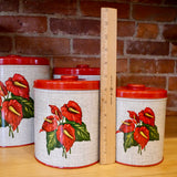 Anthurium Canister Set