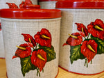 Anthurium Canister Set