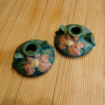 Roseville Candleholders Clematis