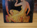 Pin-Up Girl/Parrot Tin c.1920