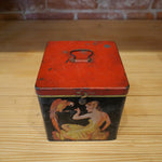 Pin-Up Girl/Parrot Tin c.1920