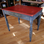 Red & Blue Work Table