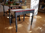 Red & Blue Work Table