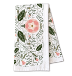 Pink Pansies Tea Towel