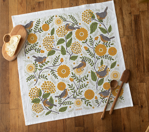 Mums & Robins Tea Towel