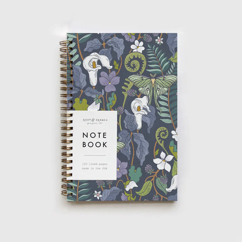 Woodland Bramble Spiral Bound Notebook