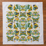 Night Butterfly Tea Towel
