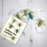 Solitary Bee Garland