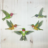 Hummingbird Garland