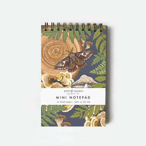 Mushroom Grove Mini Spiral Notebook