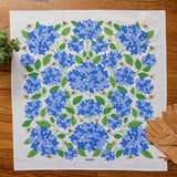 Blue Hydrangeas Tea Towel