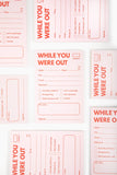 While You Were Out Notepad