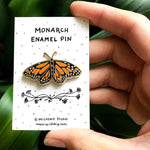 Monarch Butterfly Enamel Pin - Wildship Studio