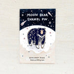 Moon Bear Enamel Pin - Wildship Studio