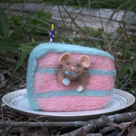 Mouse in Cake Print - Sugar Smallhouse