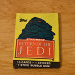 Star Wars ROTJ Card Pack - Jabba the Hut