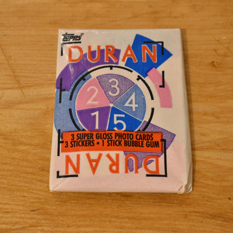 Duran Duran 1985 Wax Pack