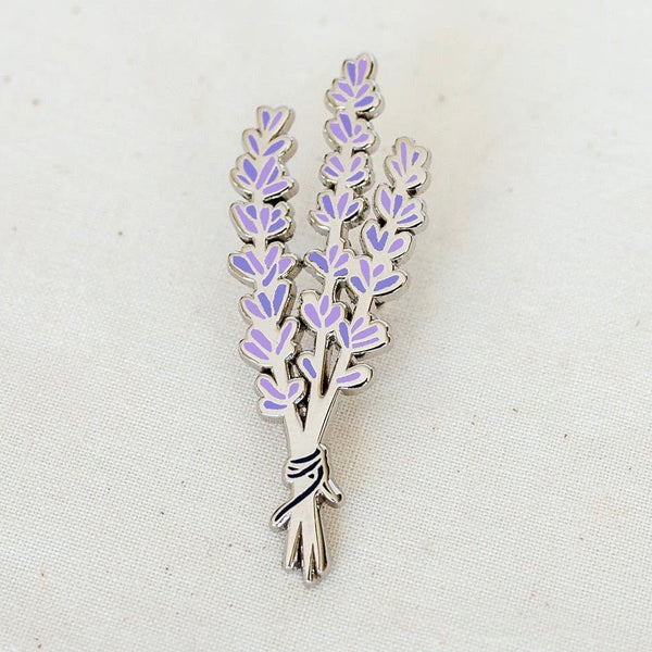 Lavender Enamel Pin - Wildship Studio