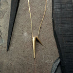 Two Spike Necklace