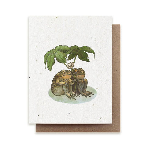 Two Toads Seed Card
