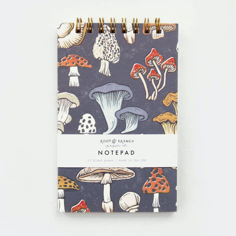 Mushroom & Fungi Mini Spiral Notebook
