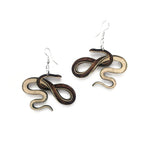 Garter Snake Earrings